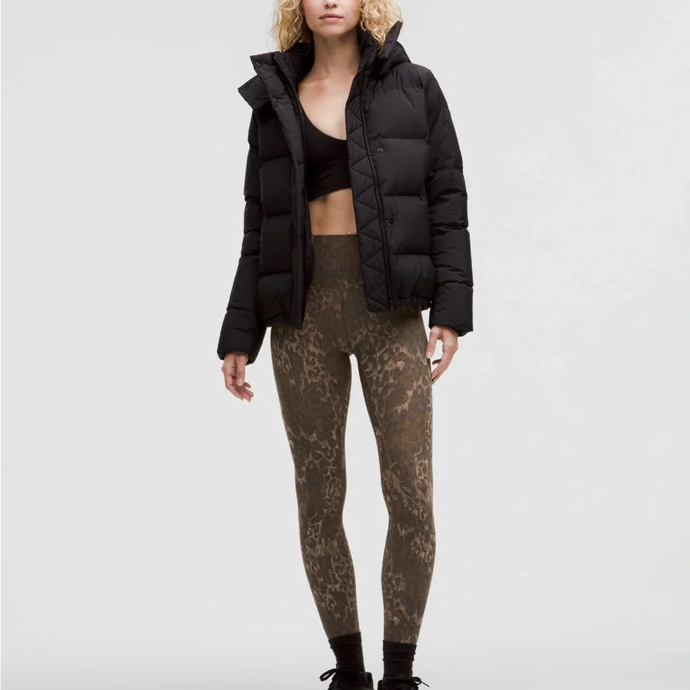 Lululemon Align High-Rise Pant 28” Lined Truleopard MAX Brown Multi size 6 - Picture 4 of 11